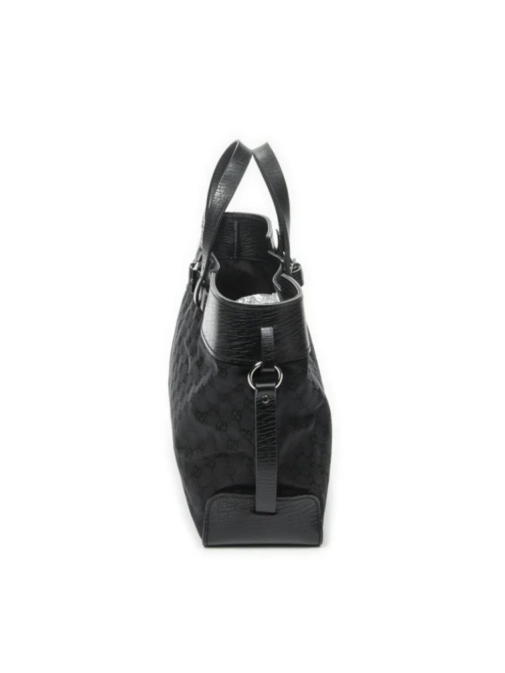 Gucci Eclipse Tote Black GG Canvas
